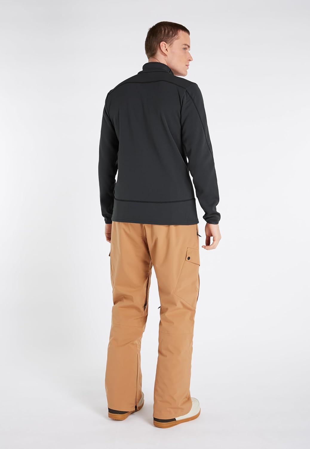Protest Herren Humans Fleece S Asphalt, S Asphalt