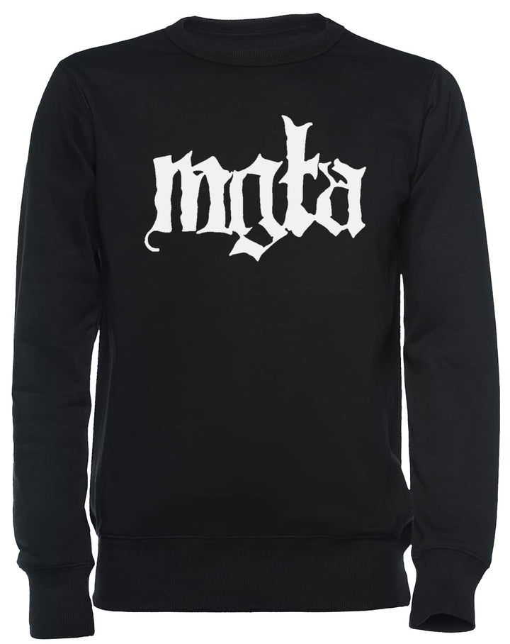 Vendax Mgla Band Logo Unisex Sweatshirt Schwarz XL Schwarz, XL Schwarz