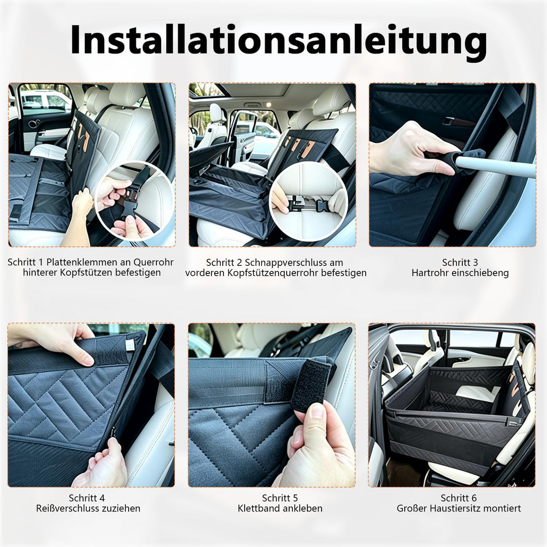 Hunde autositz Rückbank für Mittelgrosse, Hunde autositz Rückbank für Mittelgrosse &amp; Grosse Hunde –