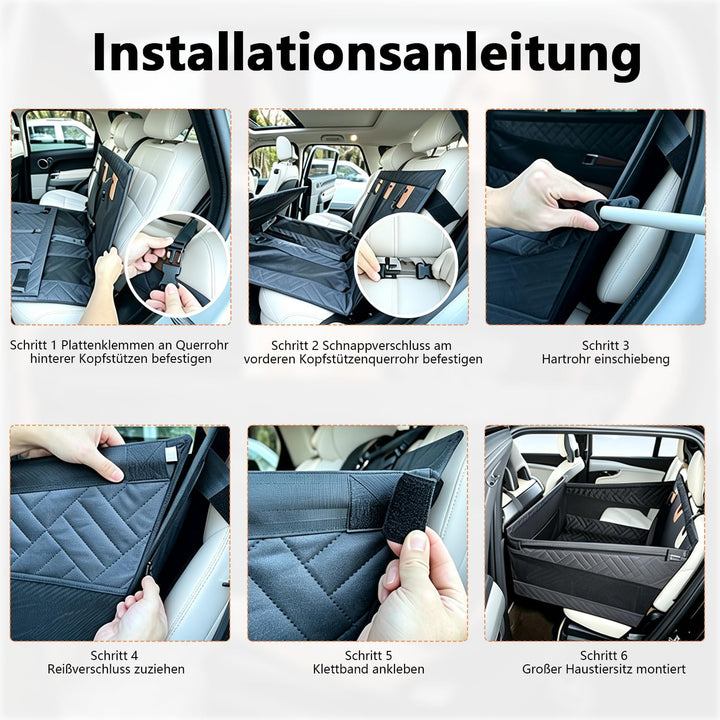 Hunde autositz Rückbank für Mittelgrosse, Hunde autositz Rückbank für Mittelgrosse &amp; Grosse Hunde –