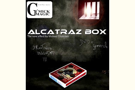 Alcatraz Box (BLUE Gimmick and DVD) by Mickael Chatelain - DVD