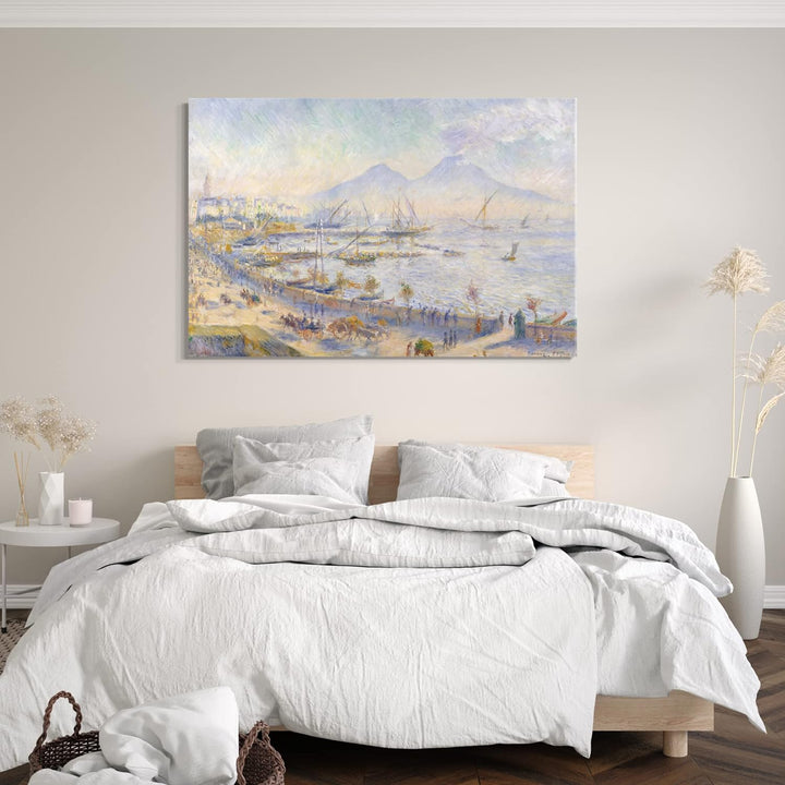 Printed Paintings Leinwand (80x60cm): Auguste Renoir - Die Bucht von Neapel 80x60 cm, 80x60 cm