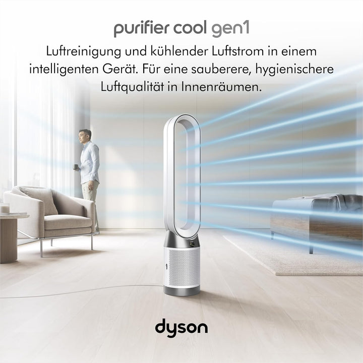 Dyson Purifier Cool Gen1 TP10 Luftreiniger und Ventilator – Leistungsstarke Luftreinigung, Kühlender
