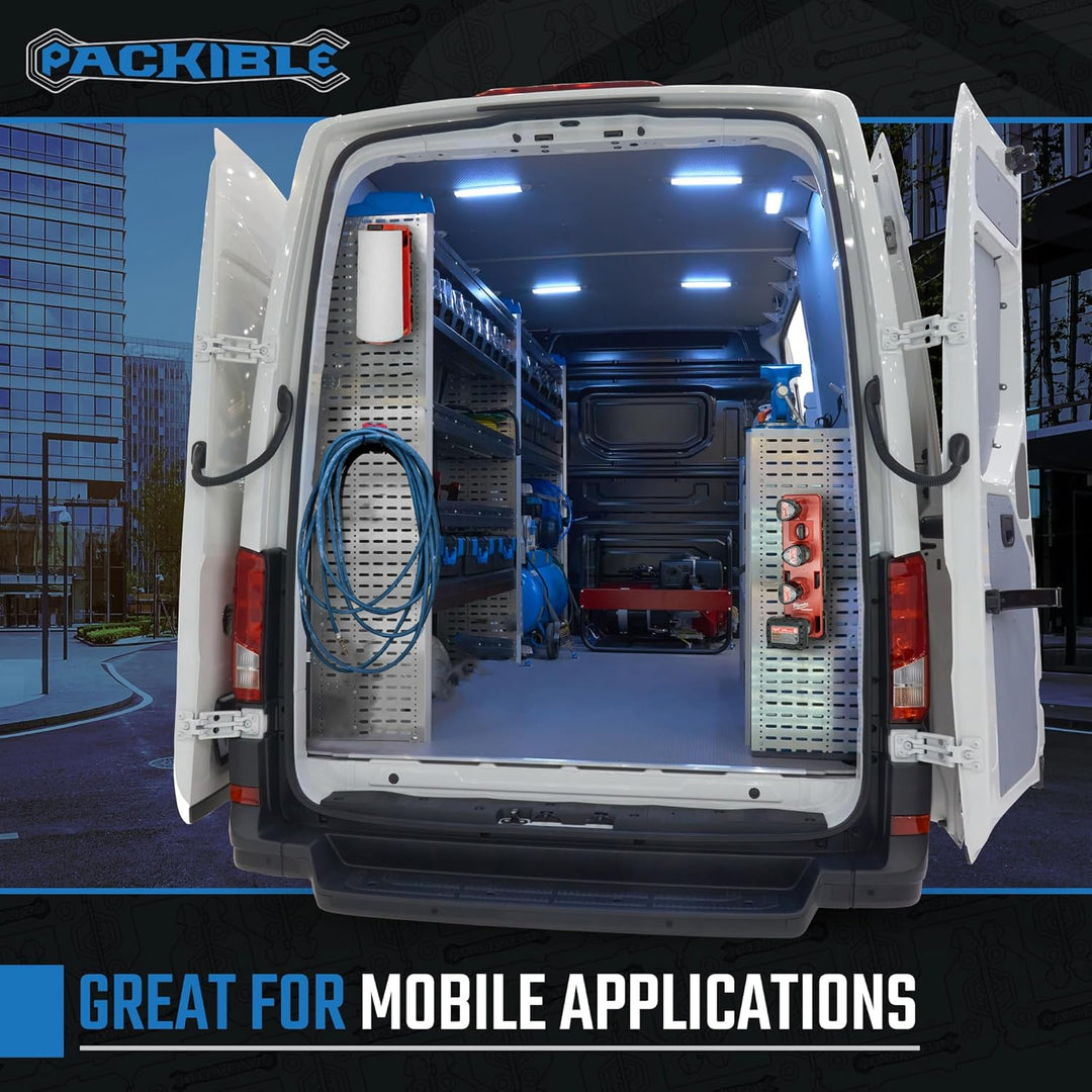 Packible Tool Manta Mounts – Montageklampen kompatibel mit Milwaukee Packout® Locking Packout Zubehö