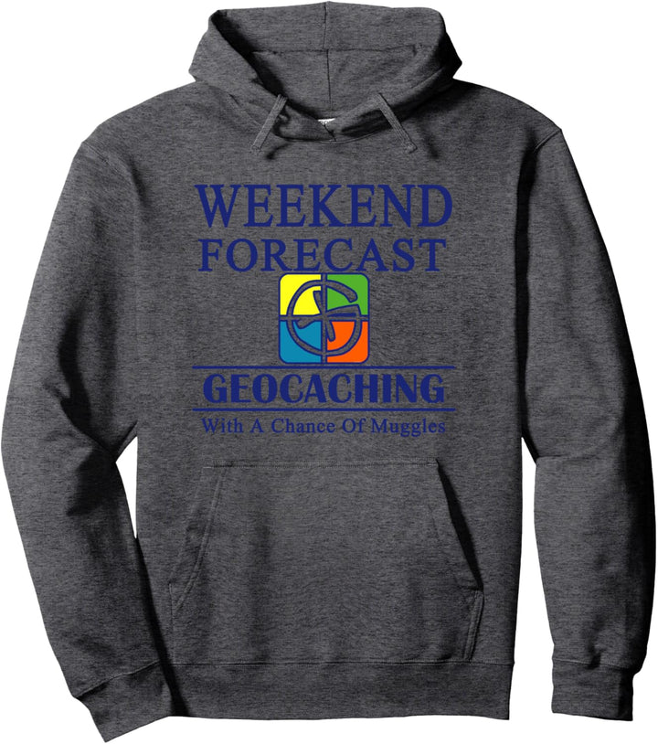 GEOCACHER Weekend Forecast Geocaching Pullover Hoodie