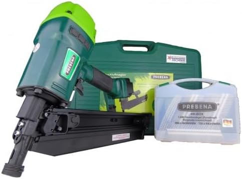 Prebena Druckluft Streifennagler 7XR-RK90 50-90mm + RK BOX Streifennägel 20°