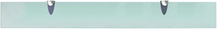 vidaXL 2X Regal Schwebend Wandregal Glasregal Glasboden Glasablage Badablage Wandablage Badregal Abl