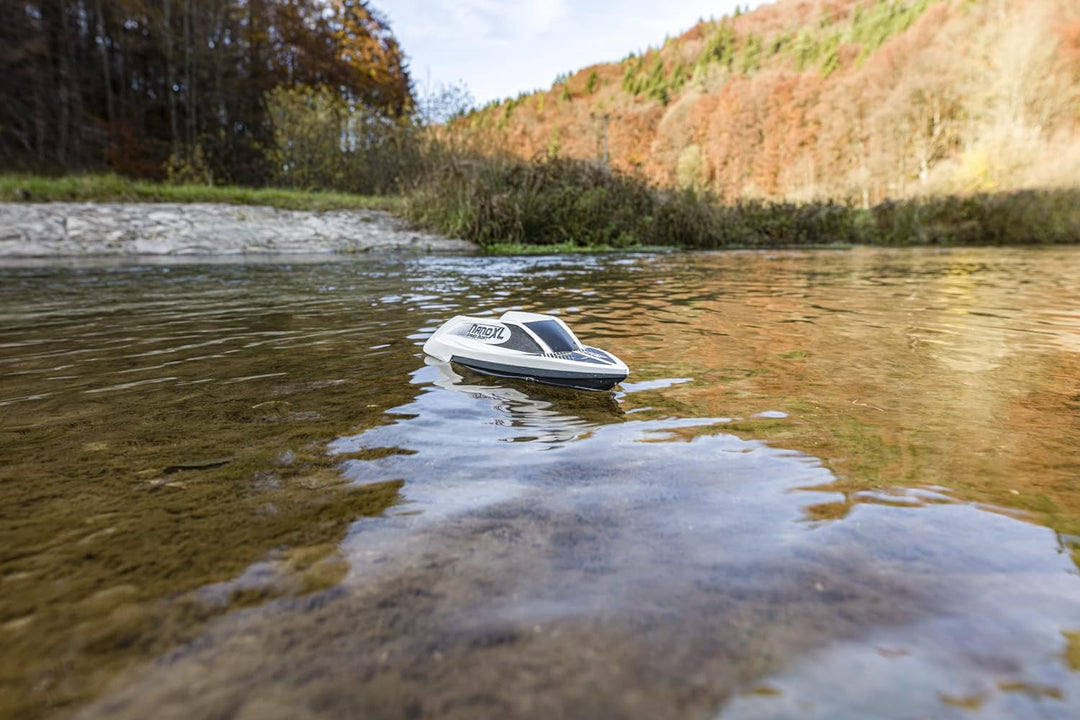 Carson 500108047 Speed Boat Nano XL 100% RTR - mit 2.4 GHz Fernbedienung, RC Boot mit Funktionen, fe