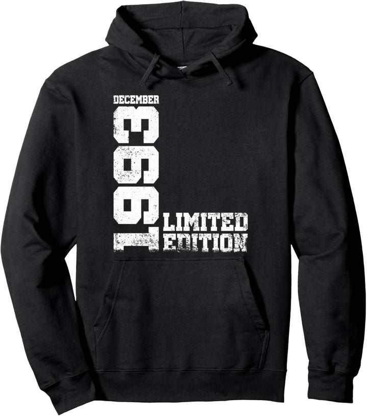 1993 Dezember I 30 Jahre 30. Geburtstag Frauen Männer Pullover Hoodie