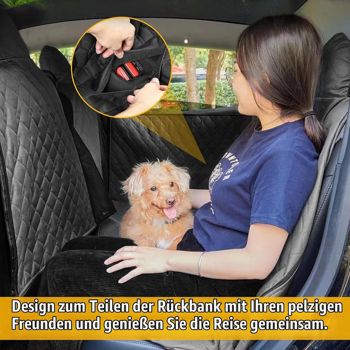 TTCR-II Kompatibel mit Autoschondecke Hund Rücksitz Tesla Model 3 Y S 2018-2023 Wasserdicht &amp; Kratzf