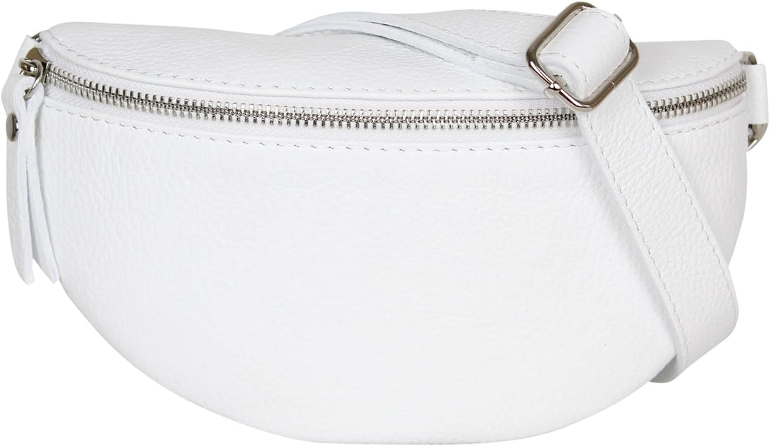 AmbraModa GLX10 - Damen Herren Unisex kleine Hüfttasche Gürteltasche Bauchtasche Umhängetasche aus E