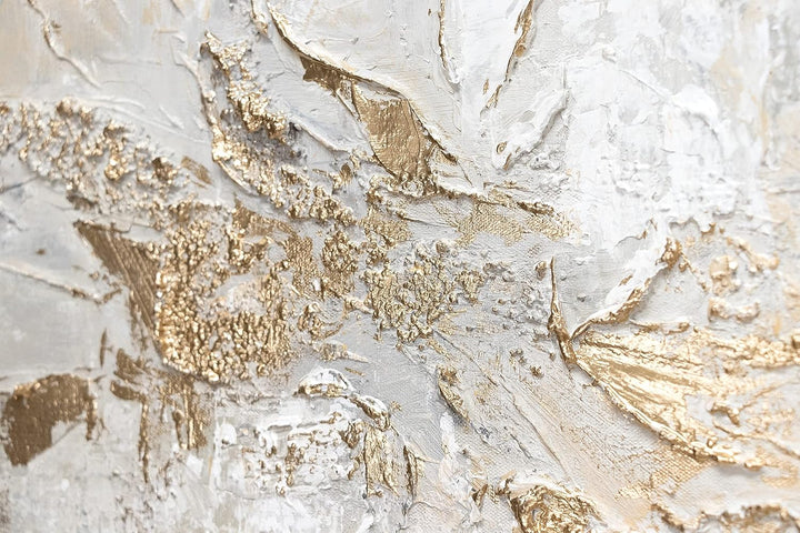 YS-Art Luxus Abstrakt Acryl Gemälde auf Leinwand Geschichte handgemalt Wandbilder Wohnzimmer modern