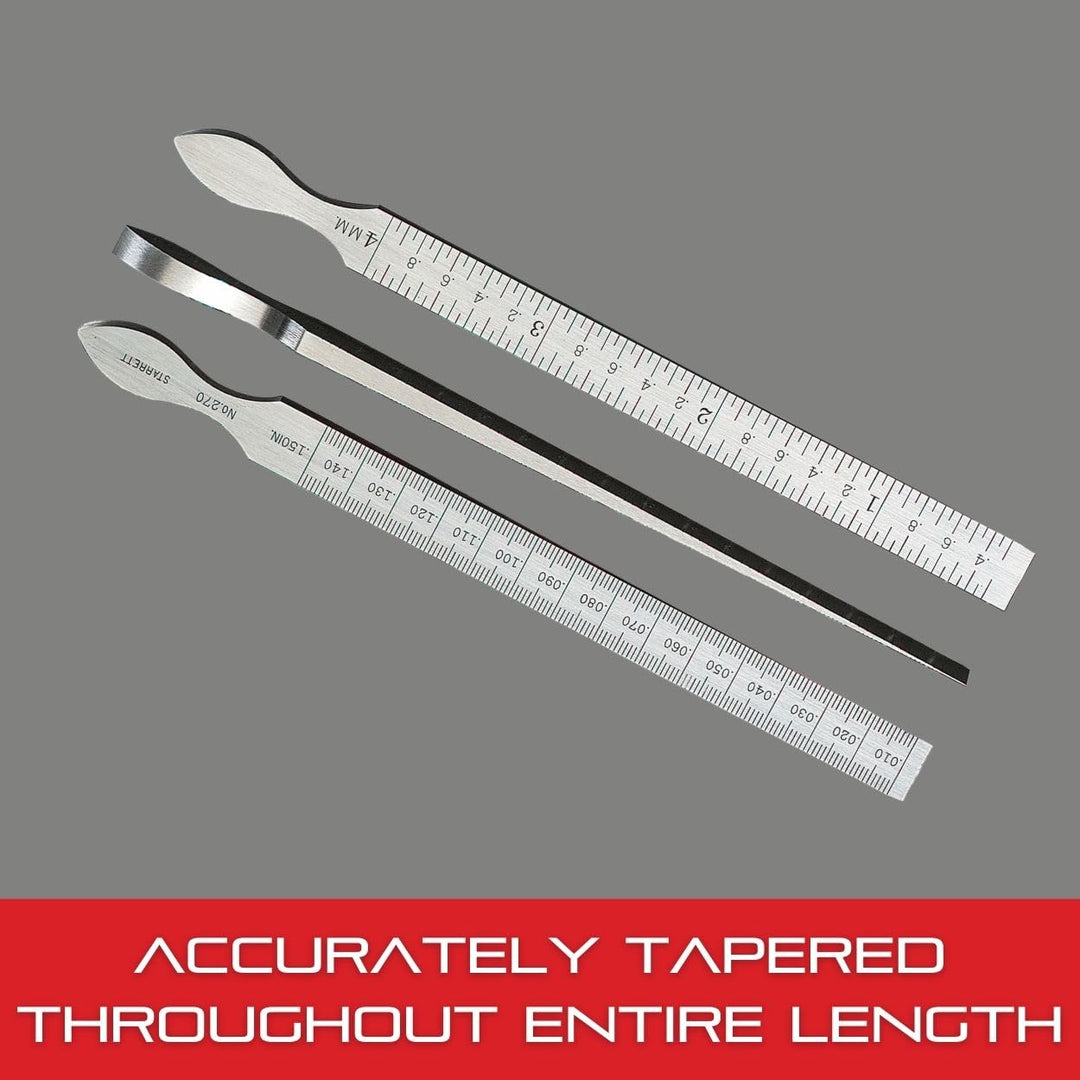 Starrett 270 Messkeil, 0.3-4 mm Messbereich, 0,05 mm