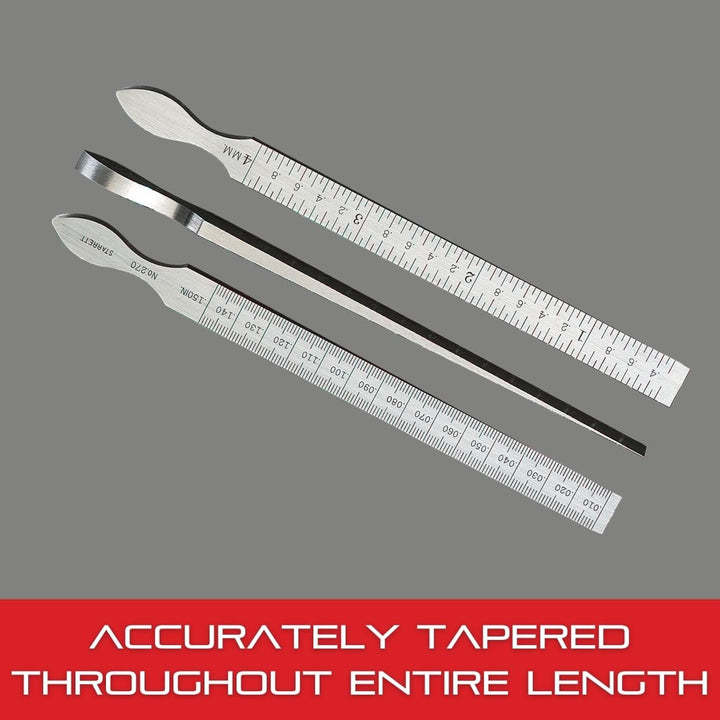 Starrett 270 Messkeil, 0.3-4 mm Messbereich, 0,05 mm