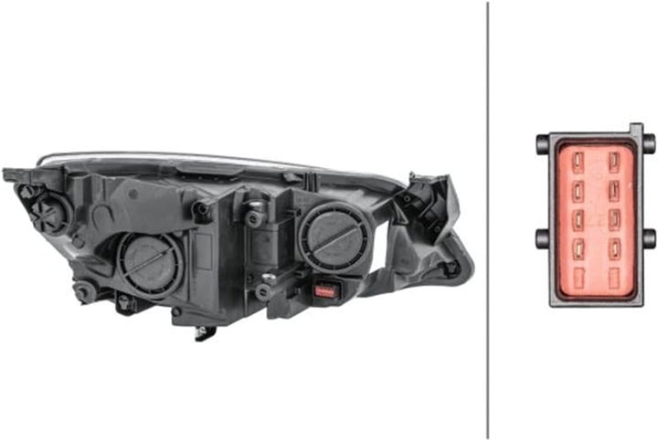 HELLA 1EG 010 011-671 FF/Halogen-Hauptscheinwerfer - links - für u.a. Opel Astra J (P10) - Sport, SX