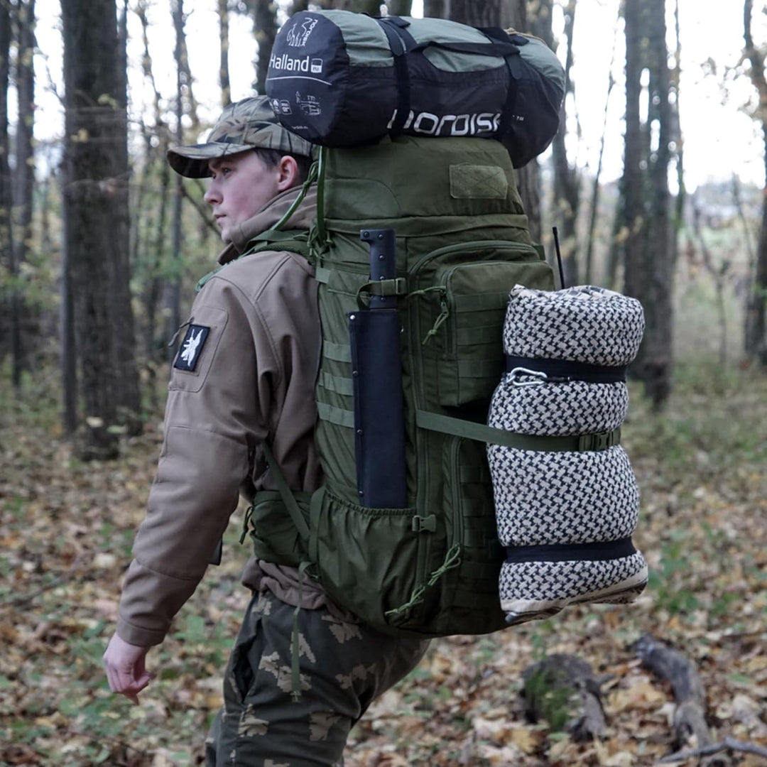 Mardingtop 75L Rucksack Taktischer Rucksack Wanderrucksack Trekkingrucksack YKK Zipper mit der gross