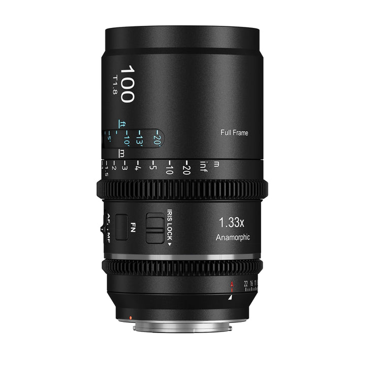 SIRUI Astra 100mm T1.8 1,33X Anamorphes Prime Objektiv, Vollformat Autofokus Cine-Objektiv mit gross