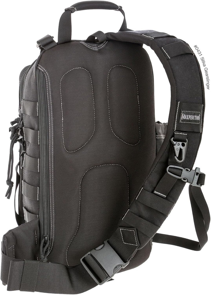 Maxpedition Gearslinger Sitka, 10 liters Schwarz, Schwarz