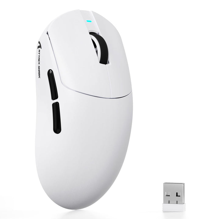 ATTACK SHARK X8SE Kabellose Gaming-Maus, 55g Ultraleicht, PAW3311 Sensor, BK52820 Chip, 25.000 DPI,