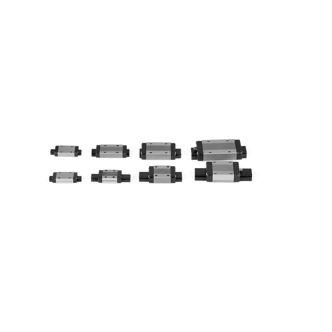 MGN12H Mini Lineare Lagerschlitten Schienenführung 150mm 2 Stück mit 2 Stück MGN12H Typ H Block für