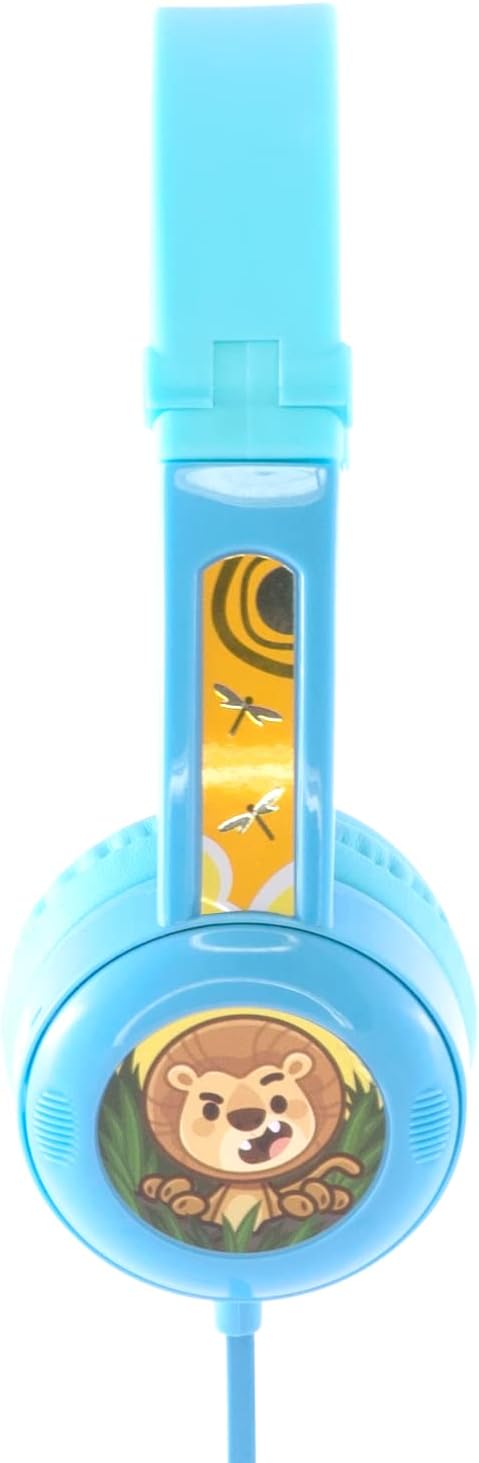 Onanoff Travel Kinder On Ear Stereo-Headset On Ear Faltbar, Headset, Lautstaerkebegrenzung Blau, uni