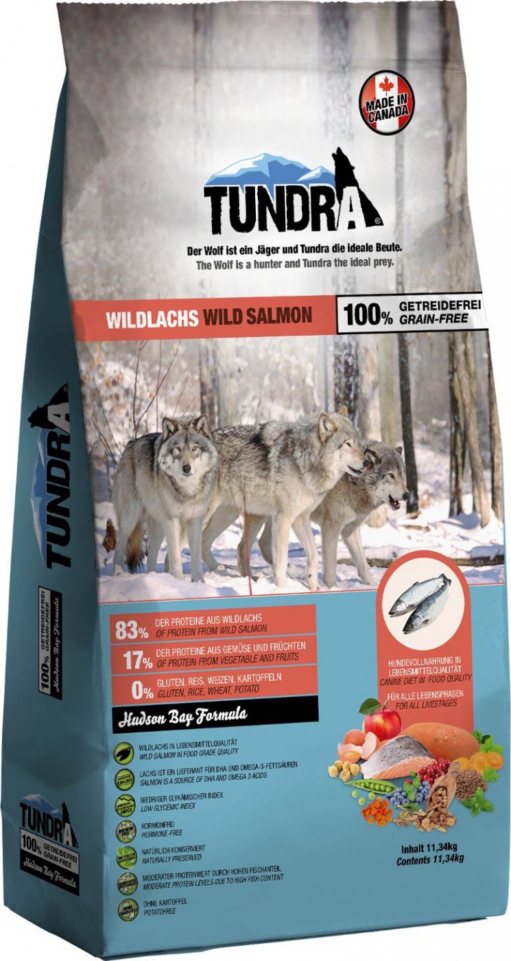 Tundra Hundefutter Wildlachs - getreidefrei (11,34 kg) 11.34 kg (1er Pack), 11.34 kg (1er Pack)