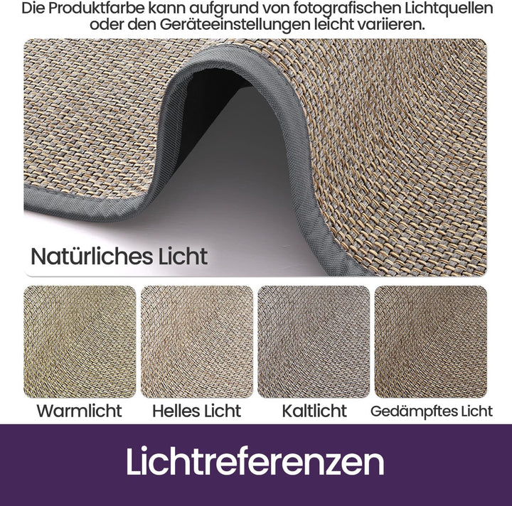 DEXI Fussmatte Innen 120 x 180 cm, rutschfest Schmutzfangmatte mit Gummirücken, absorbierend Fussmat