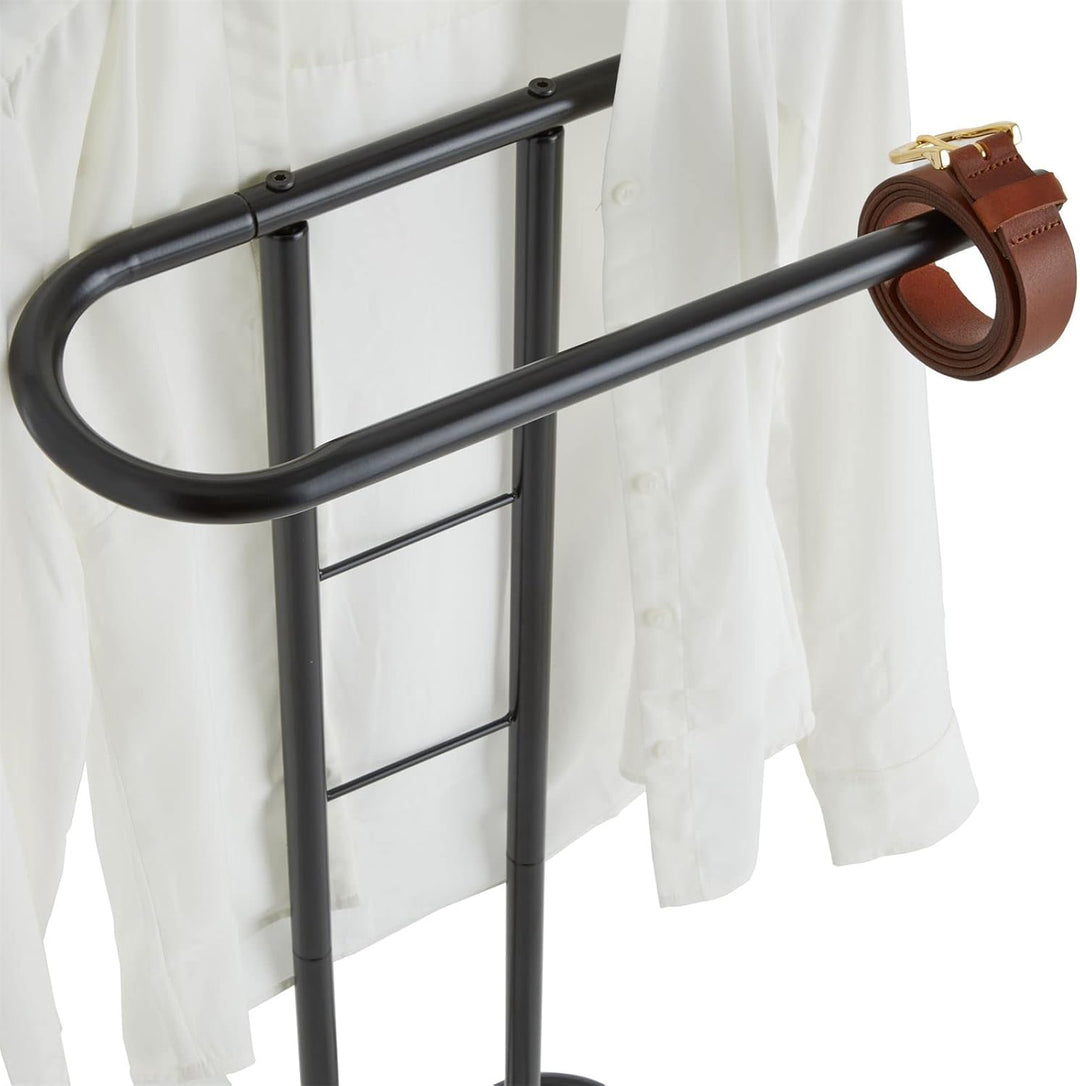 IDIMEX Herrendiener Camilo, praktischer Stummer Damen Diener mit Hosenbügel, schöner Kleiderbutler m