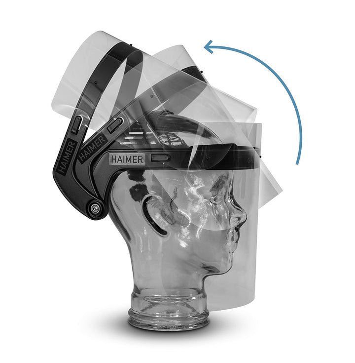 5x HAIMER Face Shield Schutzmaske Model1 - 0,175 mm