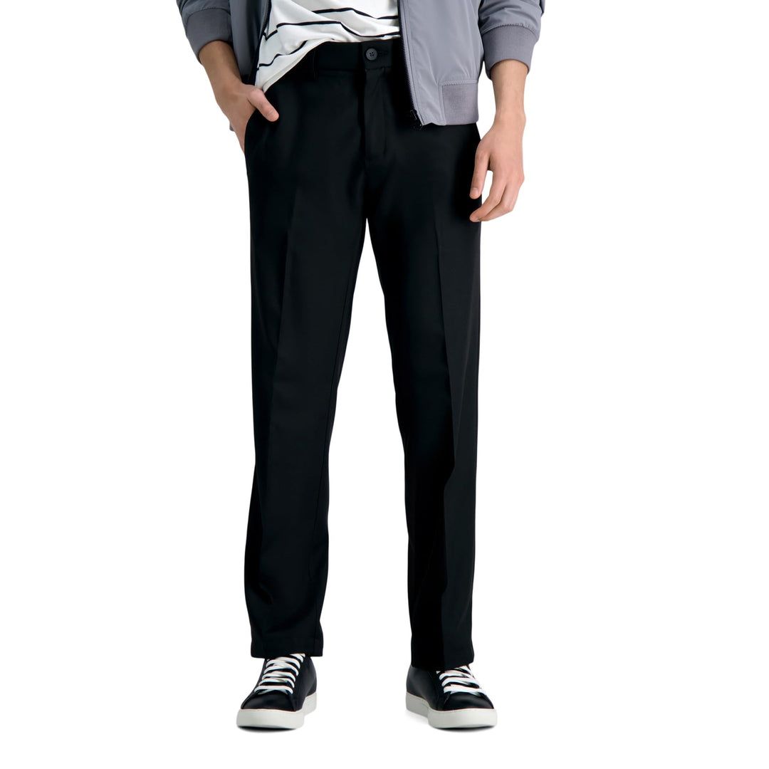 Haggar Herren Hose 30W / 30L Schwarz, 30W / 30L Schwarz