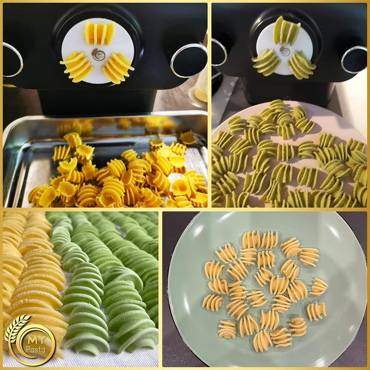 MY PASTA - kleine 3 Radiatore - Pastamaker Matrizen Pastadisc Avance Matrize für hausgemachte Pasta,