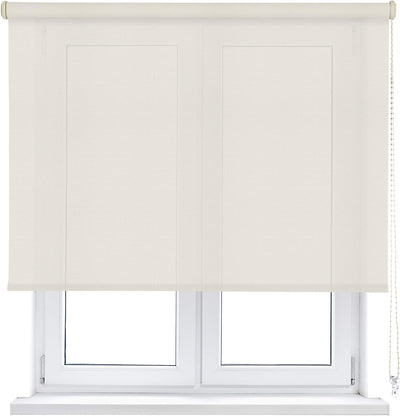 VIEWTEX - Decoscreen Rollo Leinen weiss 75 x 190 cm