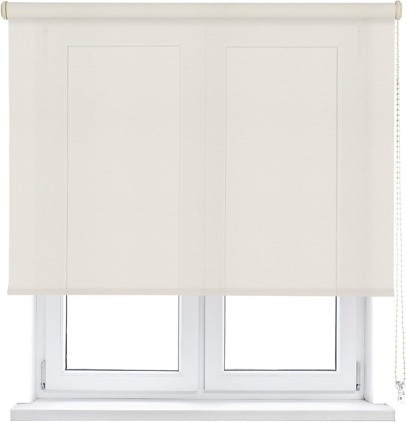 VIEWTEX - Decoscreen Rollo Leinen weiss 75 x 190 cm