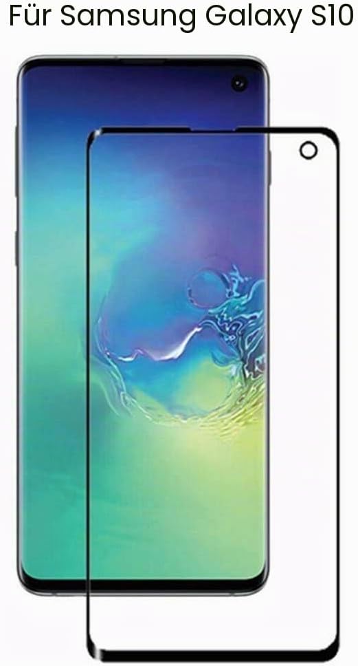 MovTEK Frontglas Display Glas Reparatur Set Ersatz für Samsung Galaxy S10 G973 Front Displayglas mit