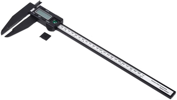 Digitale Messschieber, 300 mm Elektronisches Messschieber-Carbonlineal mit langem Backenmesswerkzeug