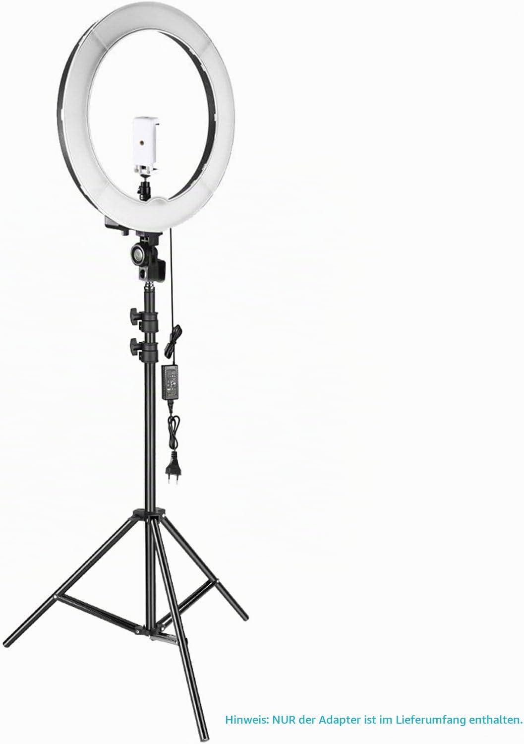 Neewer Fotografie AC 220 V zu DC 15 V Netzteil mit Netzkabel 5A Ausgang Netzteil für Foto Studio Rin