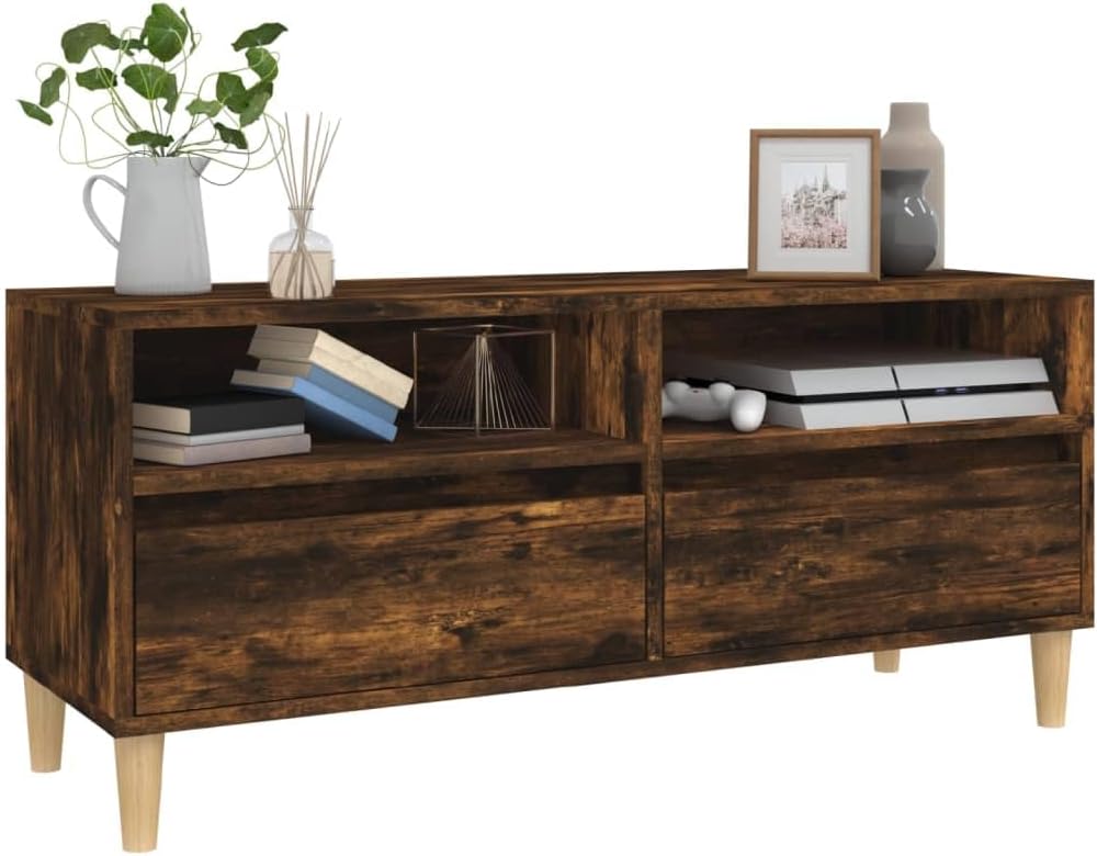 Tidyard TV-Schrank TV-Ständer Medienschrank Lowboard Sideboard Fernsehschrank Fernsehtisch HiFi-Schr