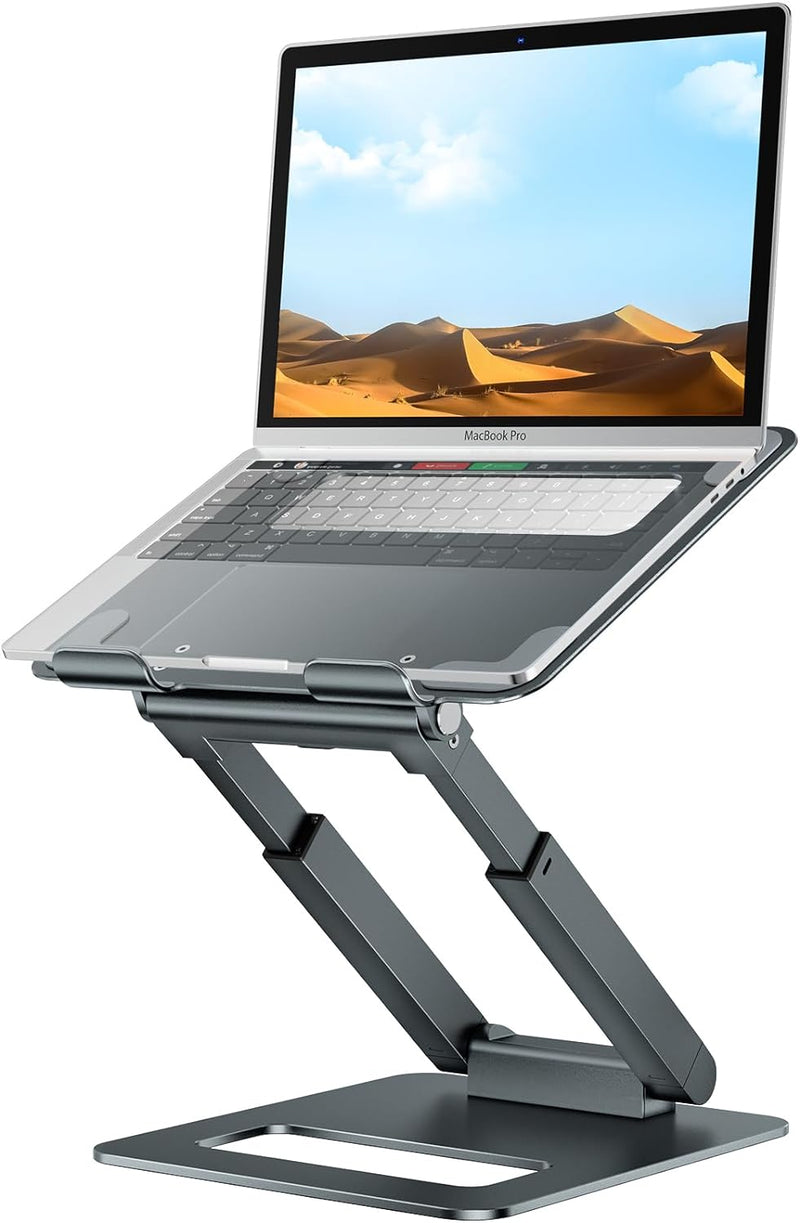 tounee Laptop Ständer Höhenverstellbar, Ergonomischer Computer Ständer, Adjustable Laptop Stand, Not