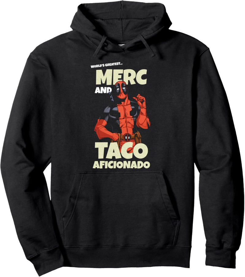 Marvel Deadpool Taco Aficionado Pullover Hoodie