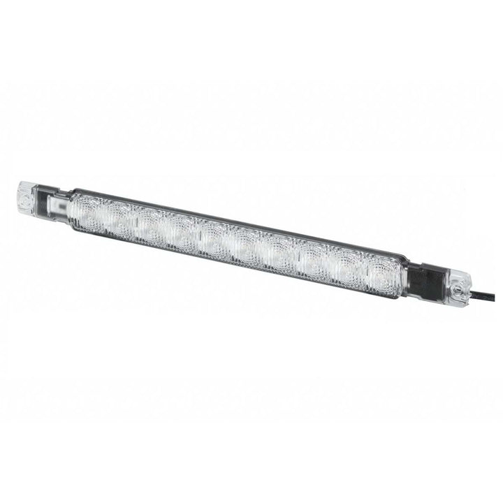 HELLA - LED-Rückfahrscheinwerfer - Strip Lamp - 12V - Anbau - für waagerechte Befestigung - Kabel: 2