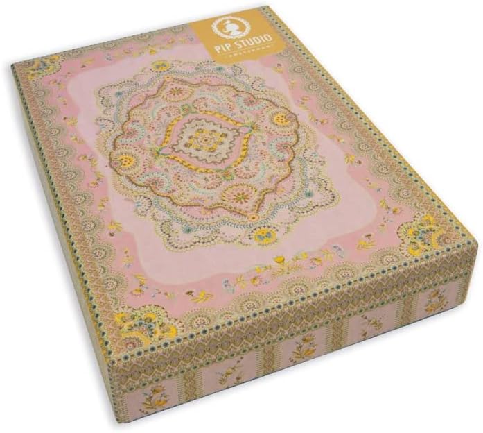 Pip Studio Bettwäsche Majorelle Carpet pink 200x200 cm + 2x 80x80 cm, 200x200 cm + 2x 80x80 cm