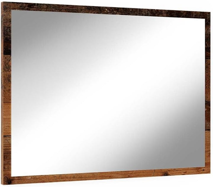 Vicco Badezimmerspiegel Kiko, Eiche rustikal, 45 x 60 cm, Eiche Rustikal