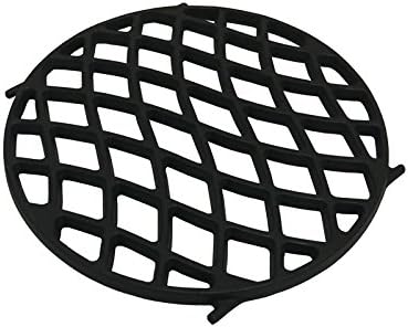 JX BBQ System - Edelstahl Grill für 57 cm Kugelgrill mit Gusseisen Grillrost – Sear Grate für Gourme