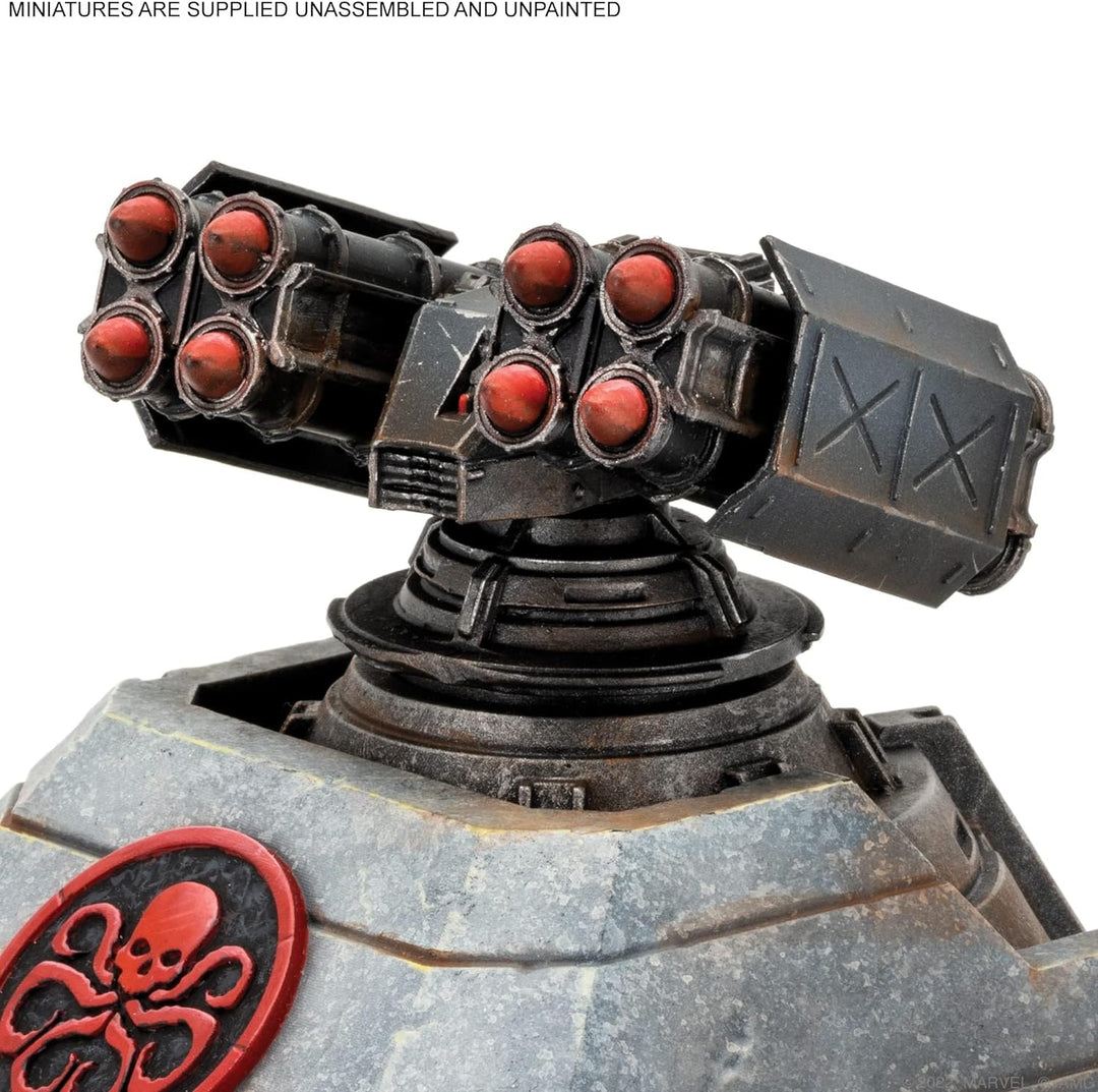 Atomic Mass Games Zubehör CP179EN Marvel Crisis Protocol: Hydra Turret Terrain Pack-EN, Mehrfarbig,