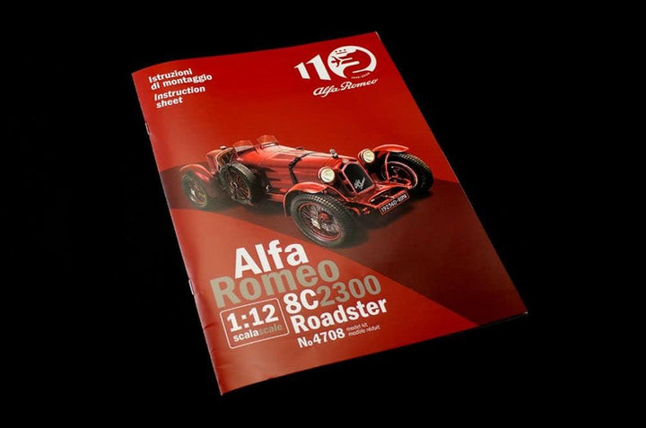 Italeri 4708S Alfa Romeo 1:12 8C/2300 1931-33, Modellbau, Bausatz, Standmodellbau, Basteln, Hobby, K