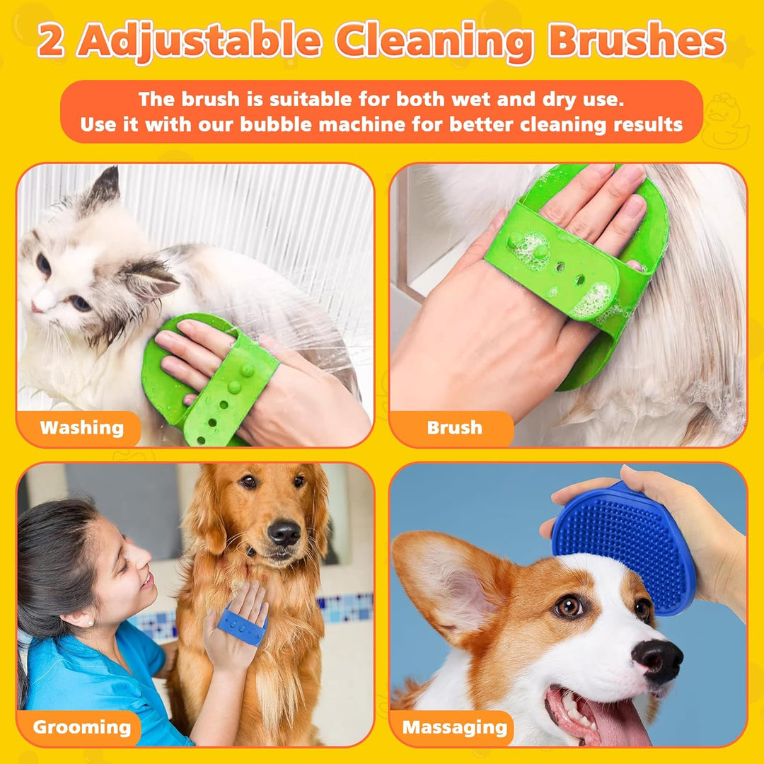Hunde Seifenspender, Schaumseifenspender Automatisch für Hundebadewanne, Schaummaschine Elektrischer