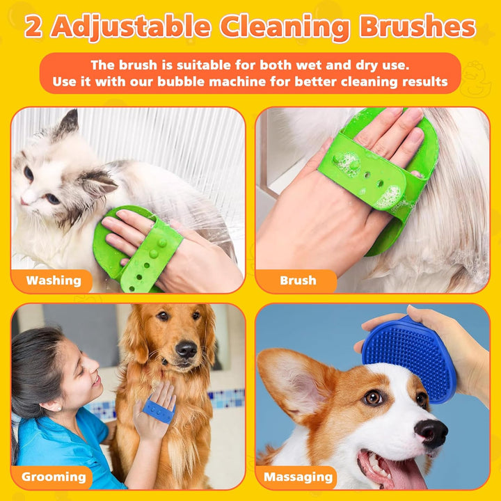 Hunde Seifenspender, Schaumseifenspender Automatisch für Hundebadewanne, Schaummaschine Elektrischer