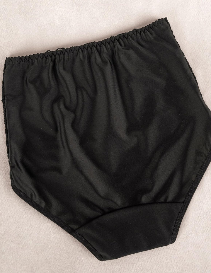Wolbar Damen Sexy Shapewear-Slips Spitze Miederslip Hohe Taille Figurformende WB207 XL (3-er Pack) B