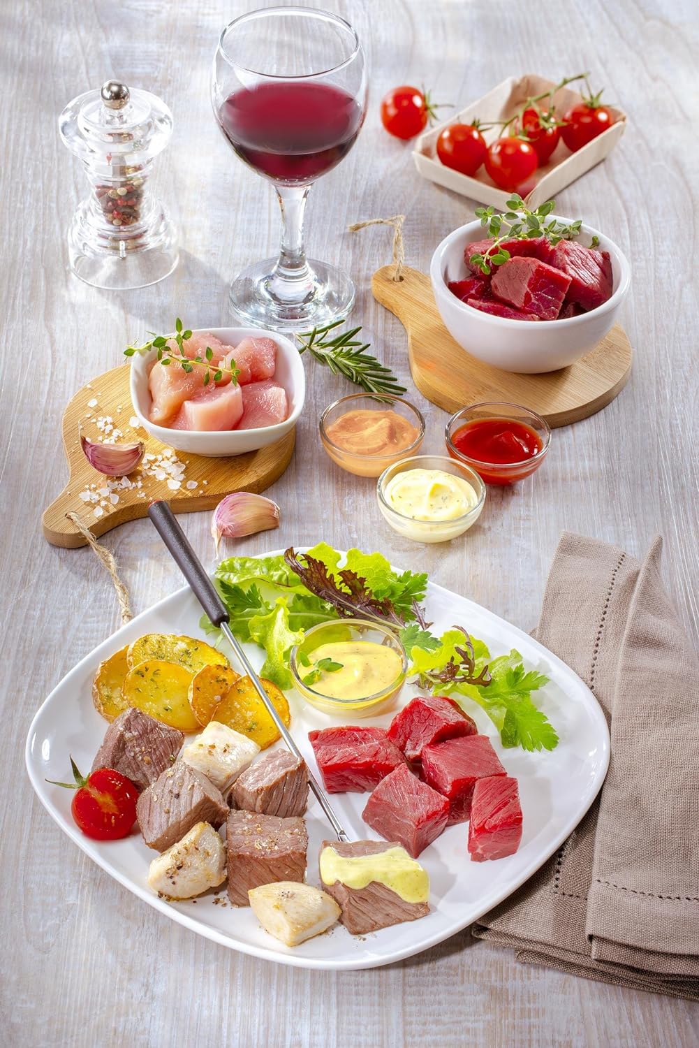 Tefal ef260312 Gerät Fondue ThermoProtect