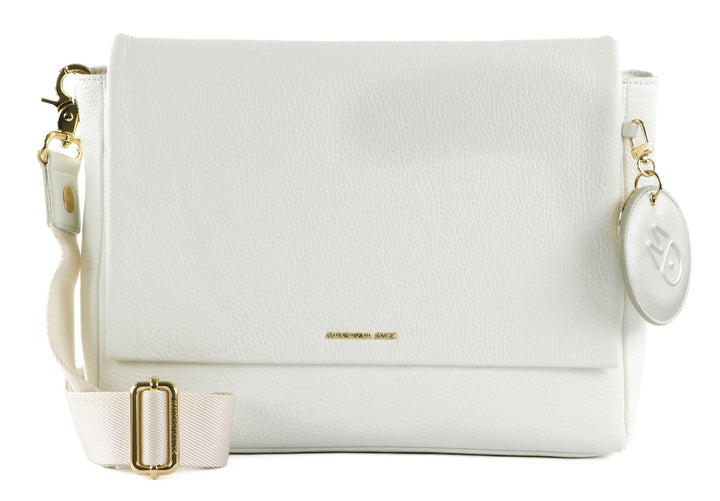 Mandarina Duck Damen Mellow Leather Tasche Optical White, Optical White
